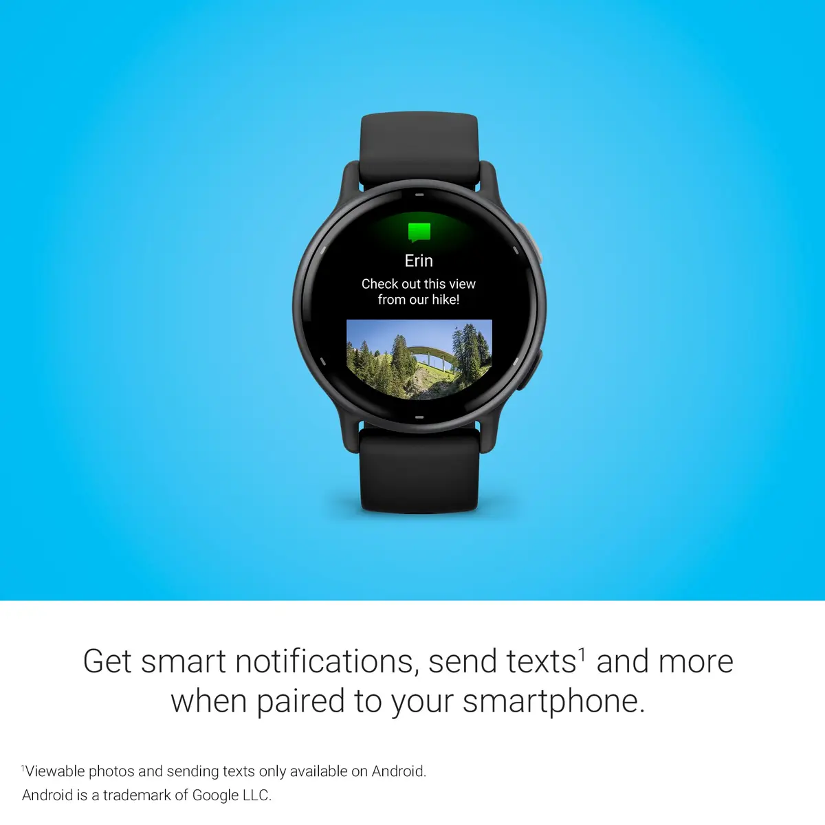 Garmin vívoactive® 5 Smartwatch 42mm Black | 11-Day Battery Life & AMOLED Display - view 6