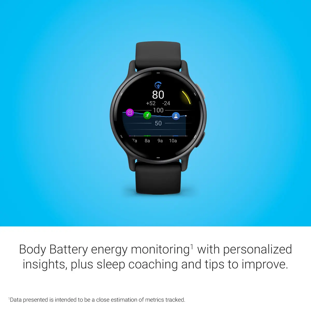 Garmin vívoactive® 5 Smartwatch 42mm Black | 11-Day Battery Life & AMOLED Display - view 4