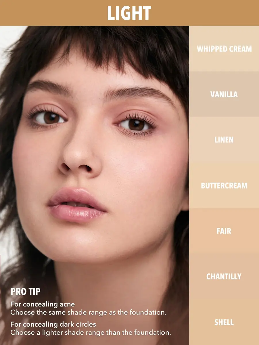 SHEGLAM 12HR Full Coverage Concealer Stick for Under Eye & Dark Circles - Fair | Matte Finish, Hydrating, Cruelty-Free - view 3