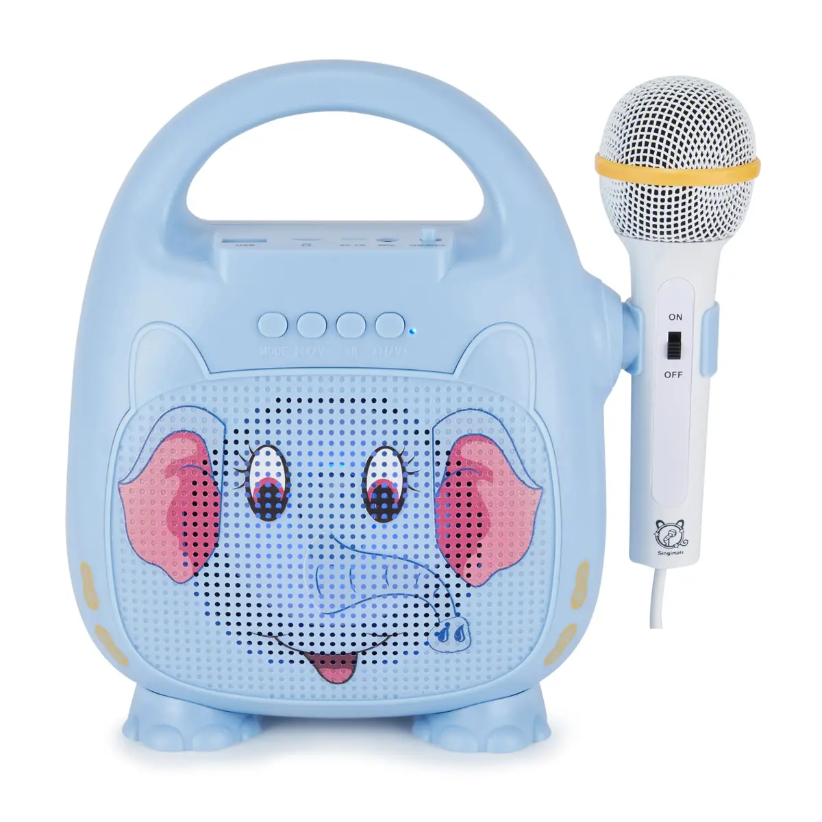 Vivitar Kids Karaoke Speaker with Microphone | Bluetooth, LED Lights, 12H Play - main product image