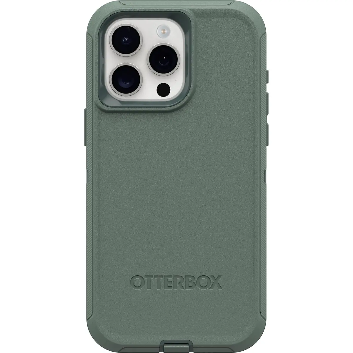 OtterBox Defender Series Case for iPhone 15 Pro MAX - Rugged Green | Military Drop Protection - main product image