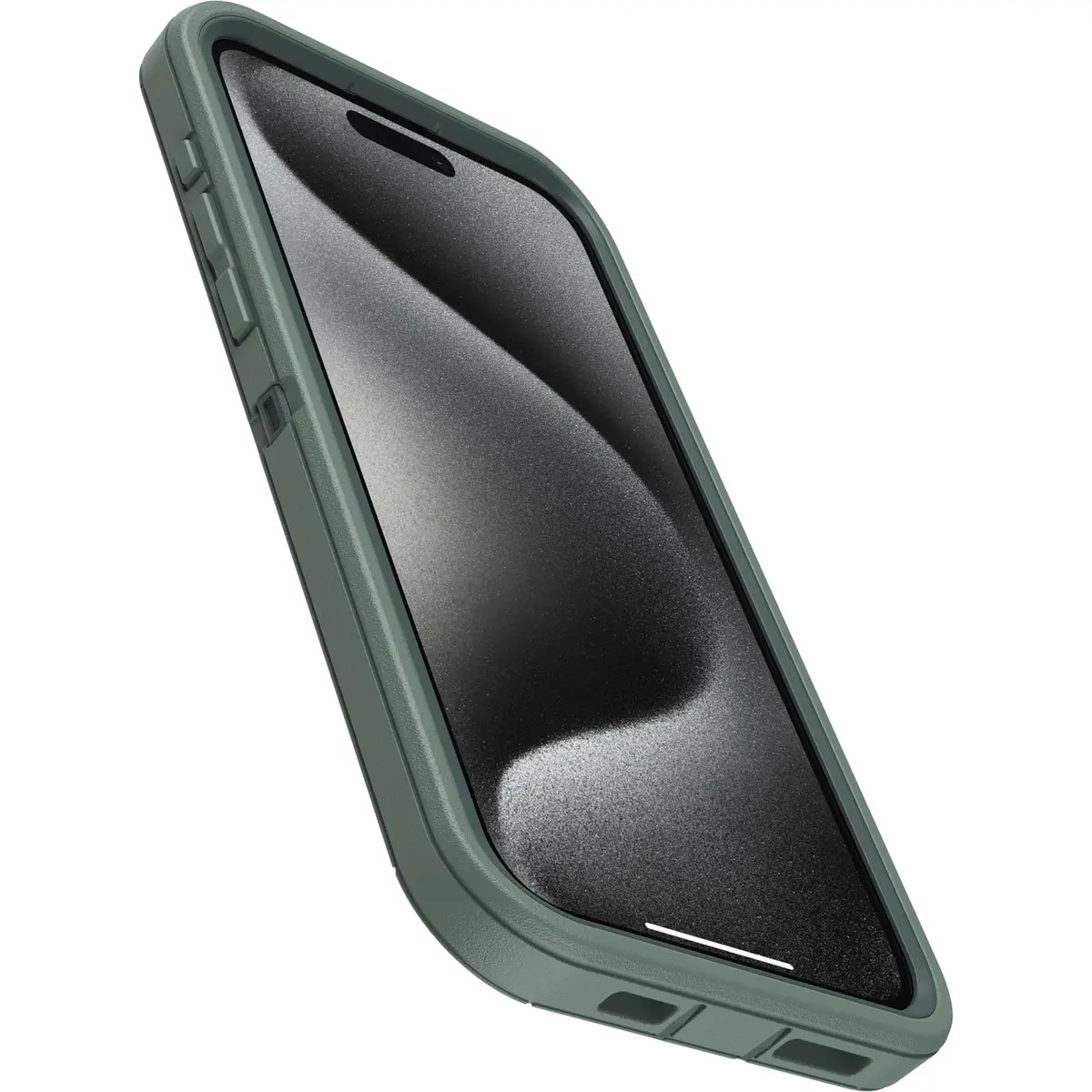 OtterBox Defender Series Case for iPhone 15 Pro MAX - Rugged Green | Military Drop Protection - view 3