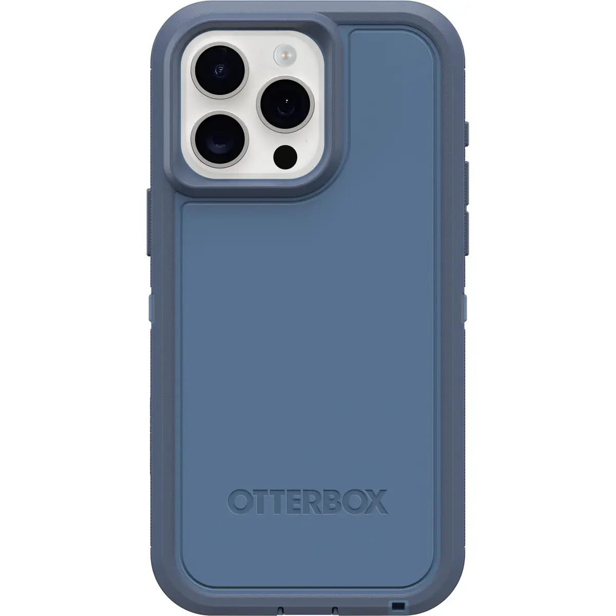 OtterBox Defender Series XT Case for iPhone 15 Pro Max - Baby Blue Jeans | Rugged, MagSafe, Dual-Layer - main product image