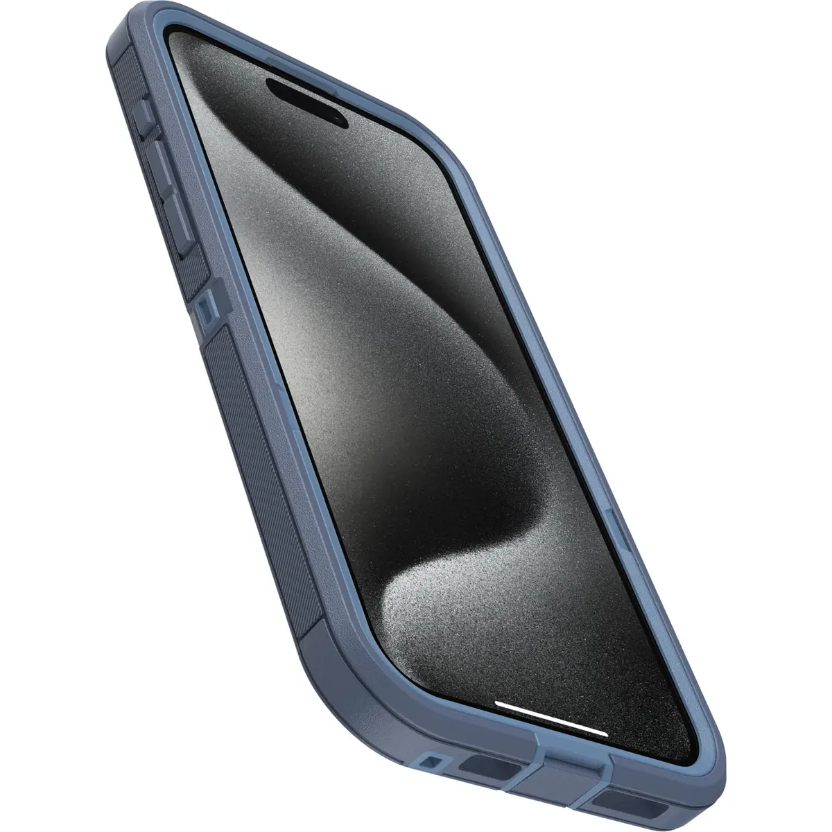 OtterBox Defender Series XT Case for iPhone 15 Pro Max - Baby Blue Jeans | Rugged, MagSafe, Dual-Layer - view 3