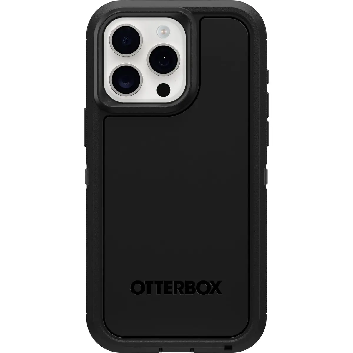 OtterBox Defender Series XT iPhone 15 Pro Max Rugged Case - Black | MagSafe Compatible, Shockproof, Dual-Layer - main product image