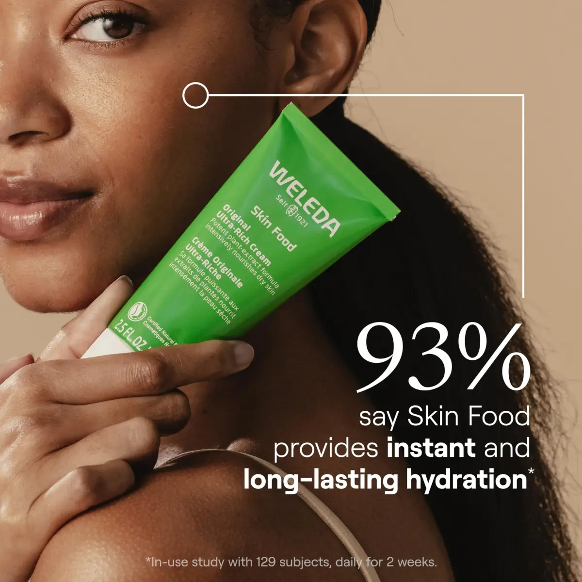 Weleda Skin Food Original Ultra-Rich Body Cream 2.5 Fl Oz (Pack of 3) | Intensive Hydration for Dry, Rough Skin - view 2