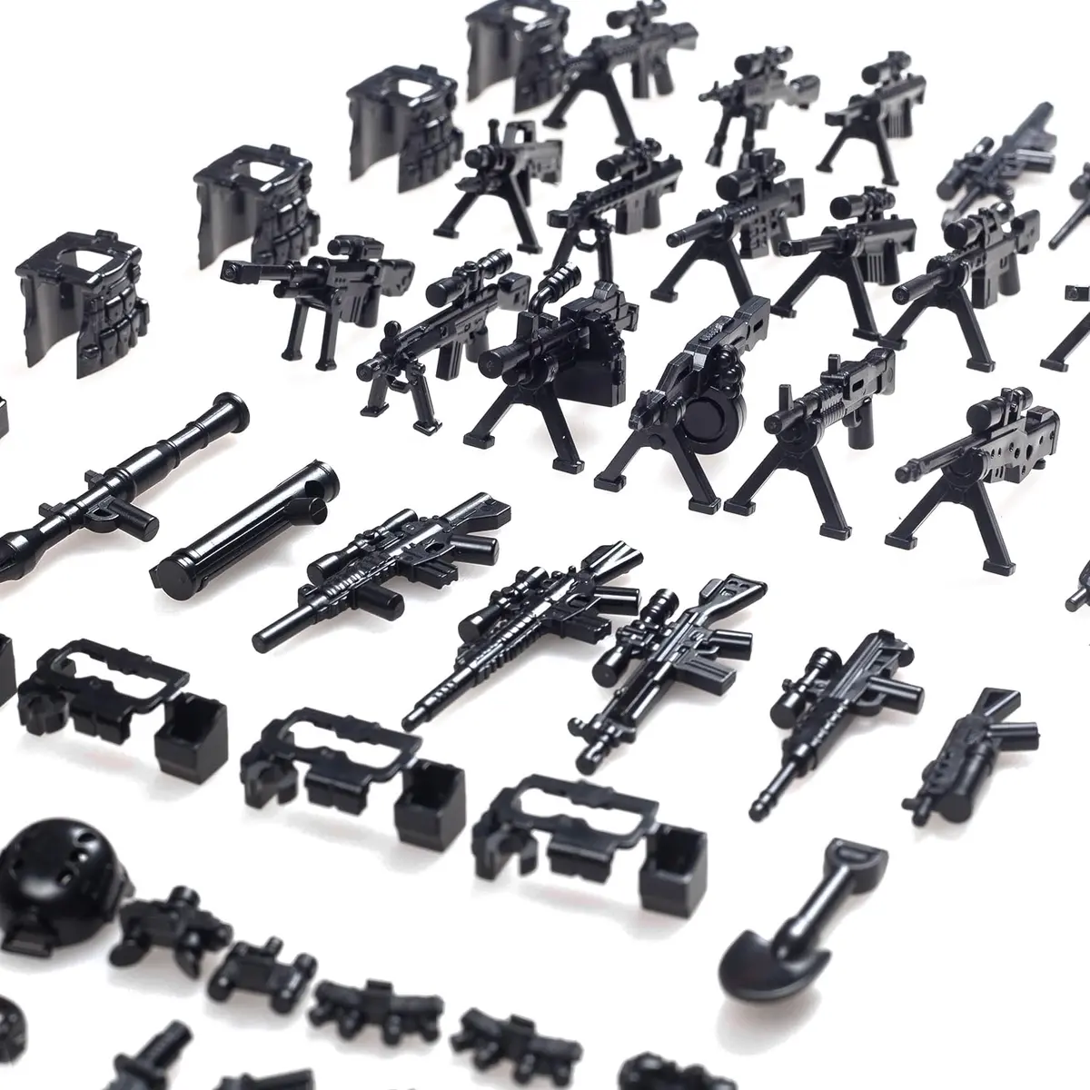 HIMIRICH Weapons Pack Military Toy Set 90 PCS | Educational Building Blocks for Kids 3-6 - view 4