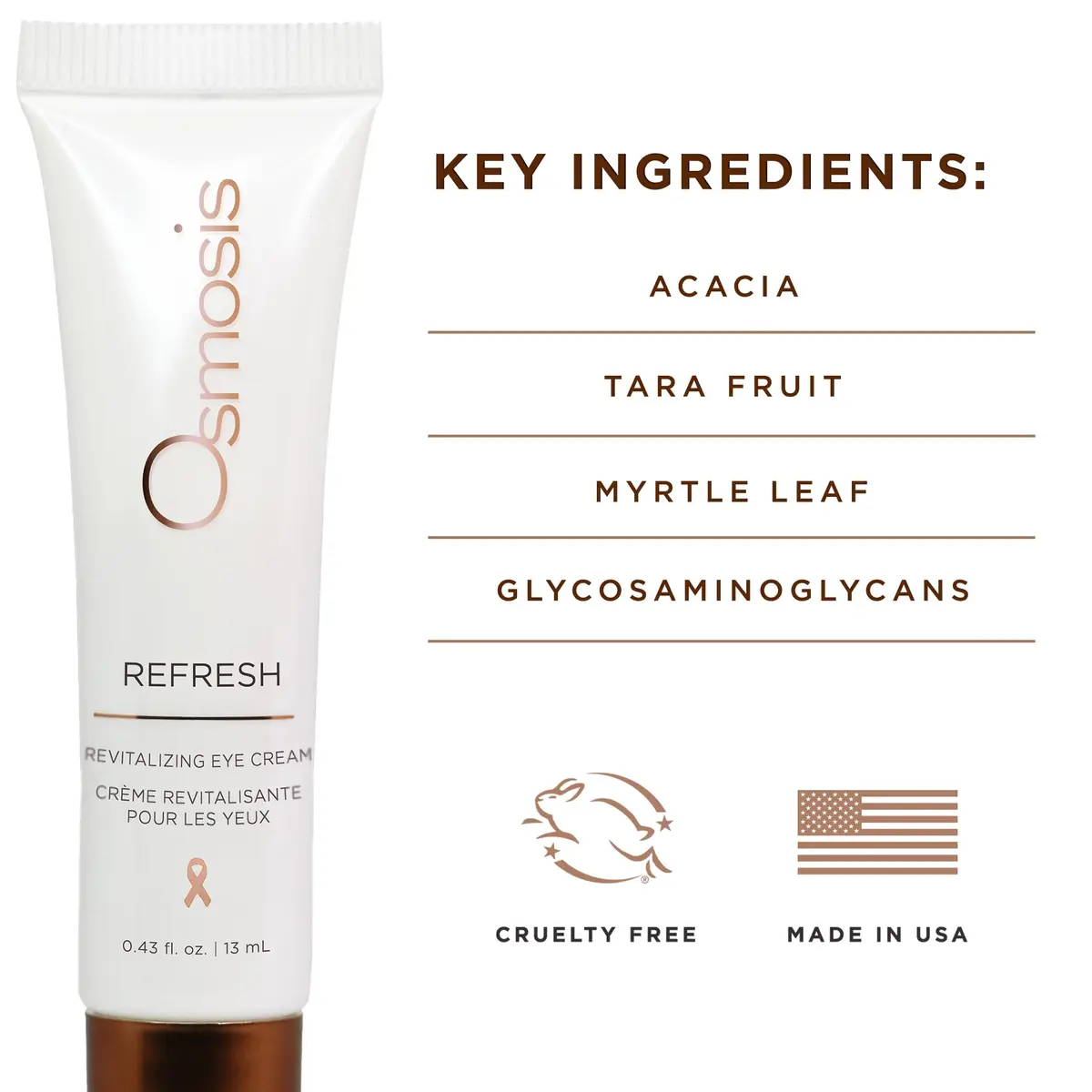 OSMOSIS Revitalizing Eye Cream 0.43 Fl Oz | Supports Puffiness, Lines & Dark Circles - view 4