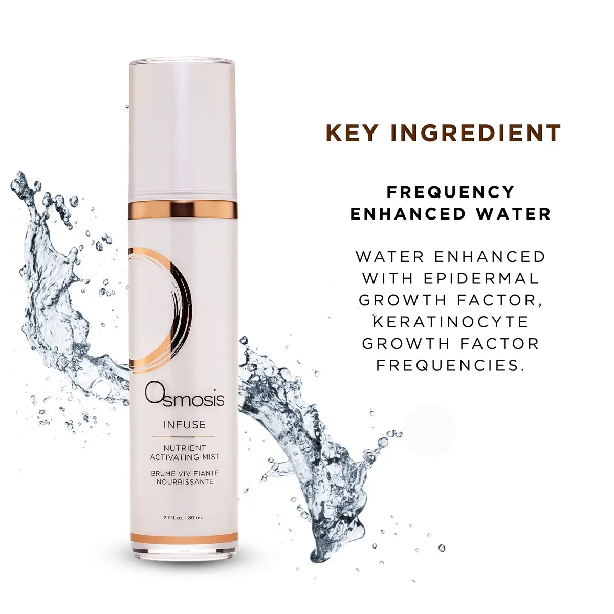 OSMOSIS Infuse Nutrient Activating Facial Mist, 2.7 Fl Oz | Hydrates & Supports Skin Radiance - view 5