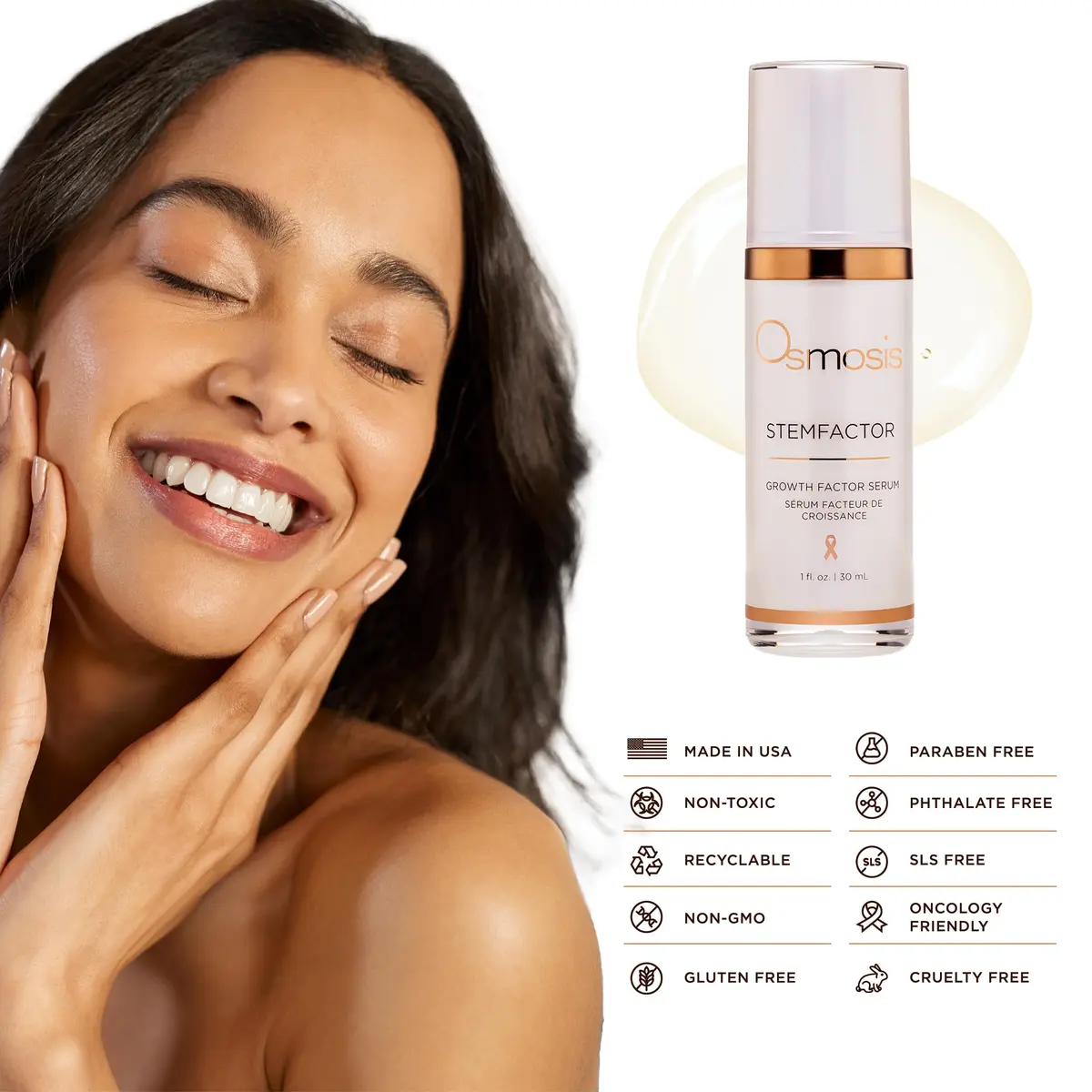 OSMOSIS StemFactor Growth Factor Serum 1 Fl Oz | Age-Defying Skin Rejuvenation - view 5