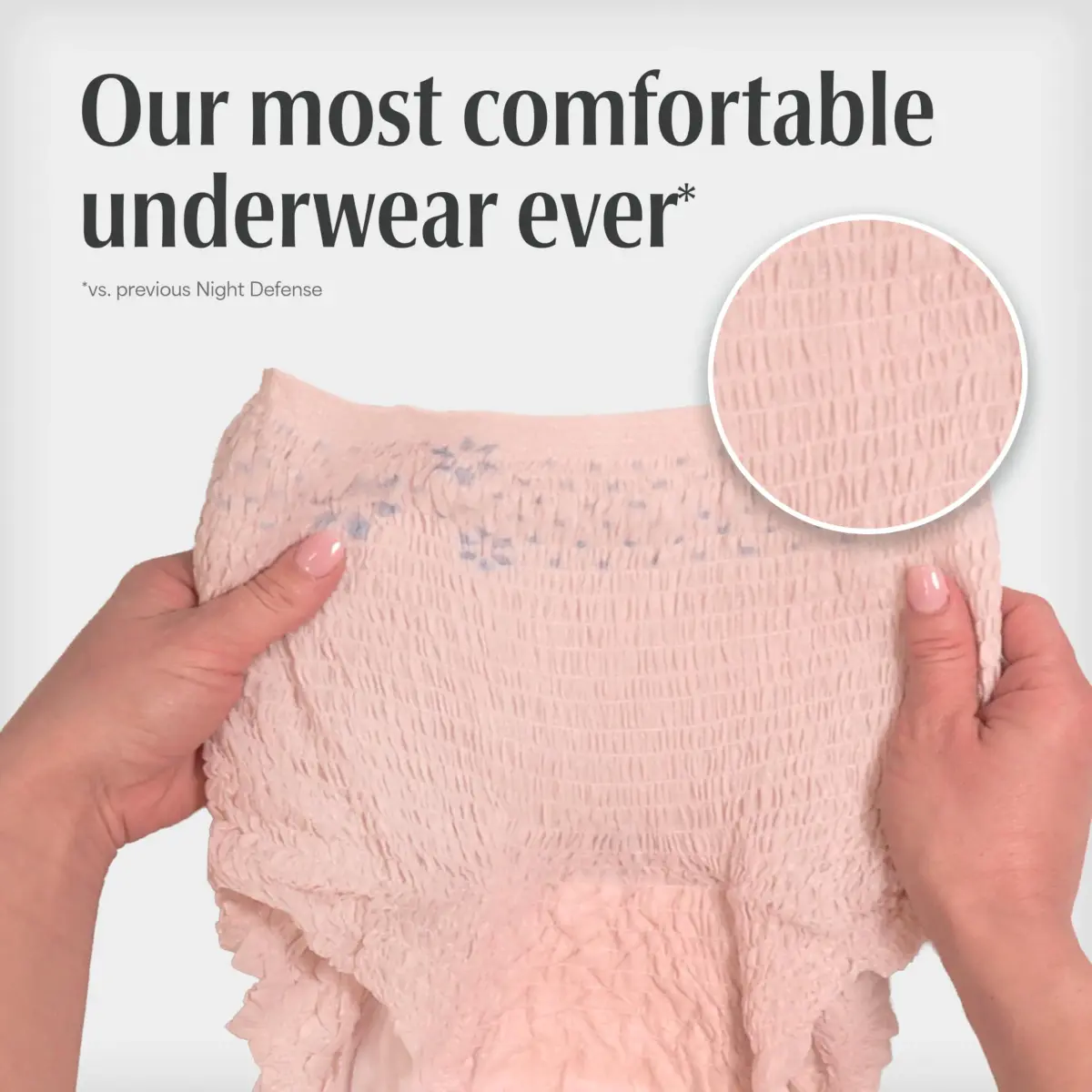 Depend Night Defense Adult Incontinence Underwear for Women, Small, 26 Count | Up to 12 Hours Overnight Protection - view 5