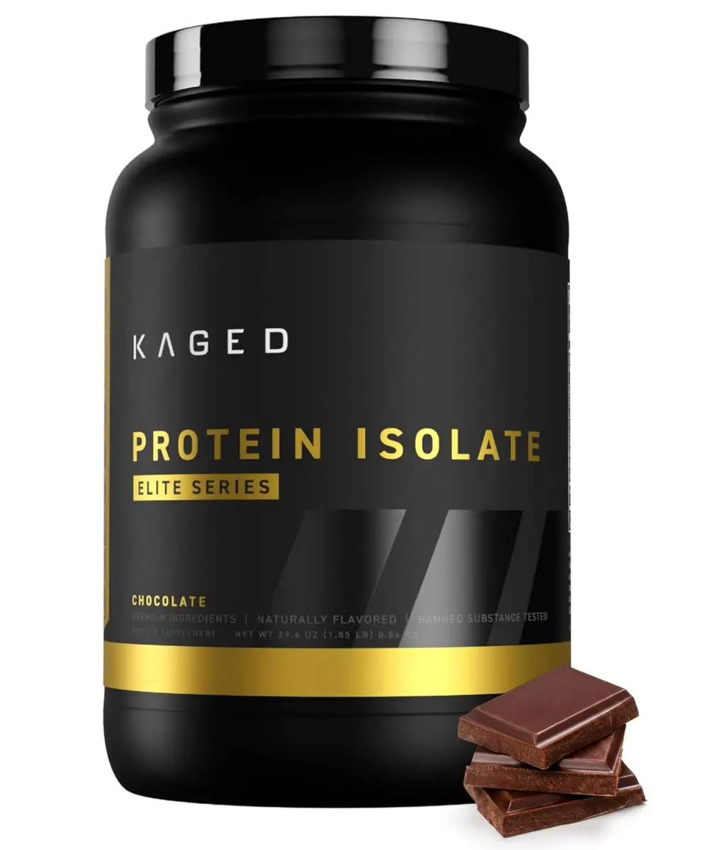Kaged Protein Powder Elite: 100% Isolate Blend Whey | 2lbs | Muscle Recovery & Growth - main product image