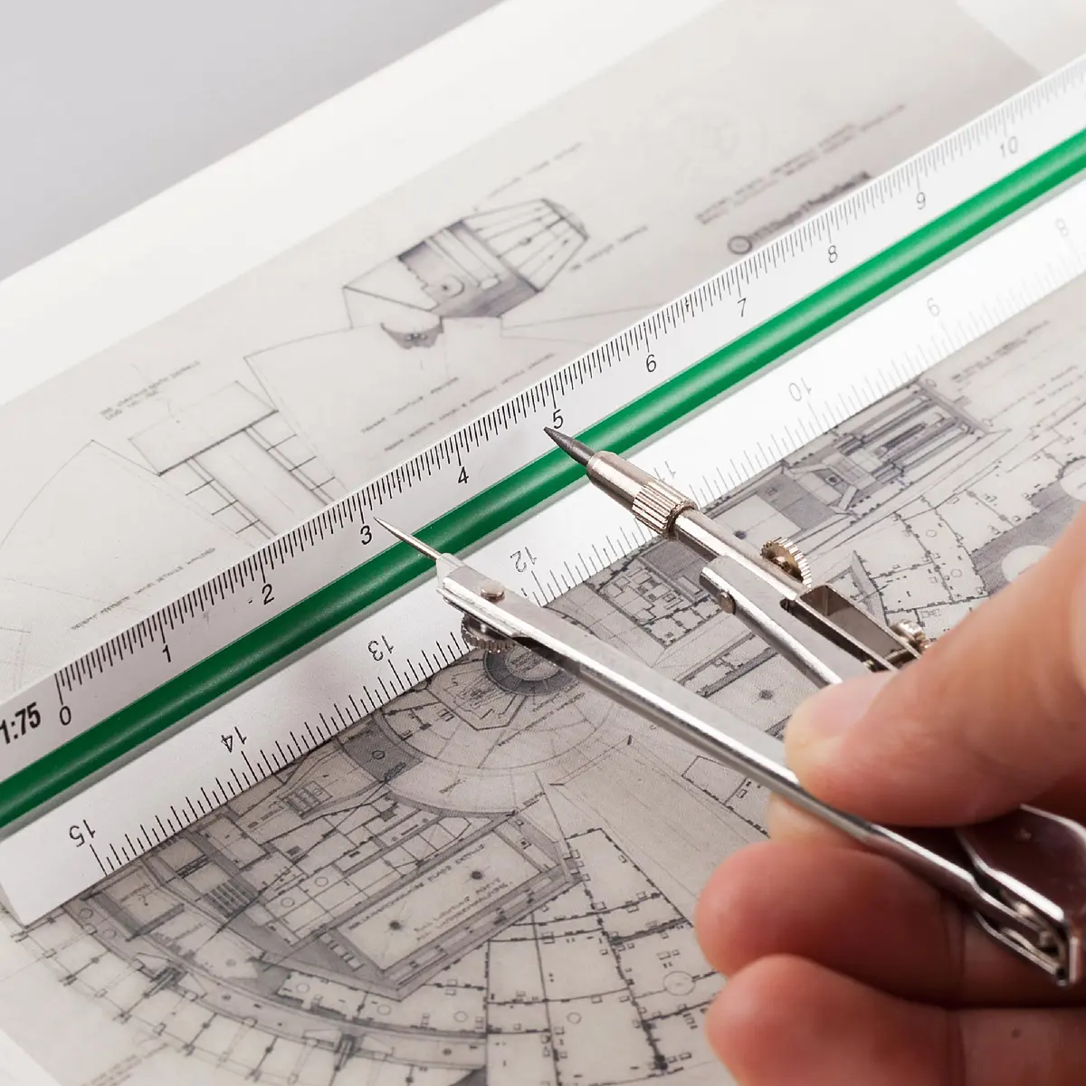 Mr. Pen Architectural Scale Ruler 12 Inch (30 cm) 3-Pack | Precision Drafting Tool for Architects & Engineers - view 7