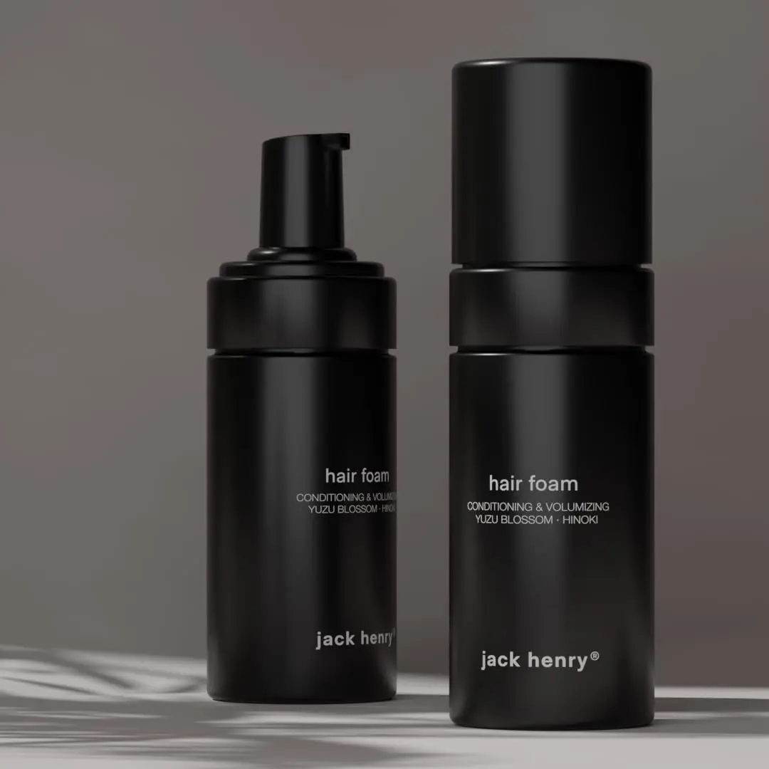 Jack Henry Volumizing Hair Mousse, Polymer Free Meadowfoam Foam, 3.3 oz | Touchable Volume & Conditioning - view 7