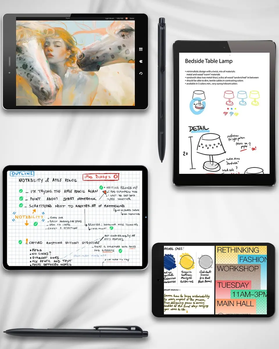 Whaleme EMR Stylus with Eraser, 4096 Pressure Pen for reMarkable 2 | Palm Rejection & Tilt Support - view 8