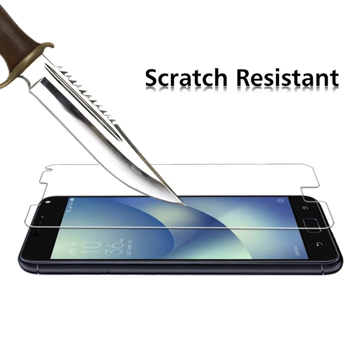 KJYFOANI Tempered Glass Screen Protector for VERTU IVERTU 5G 6.67 Inch | 2 Pack 9H Hardness Clear Bubble Free - view 6