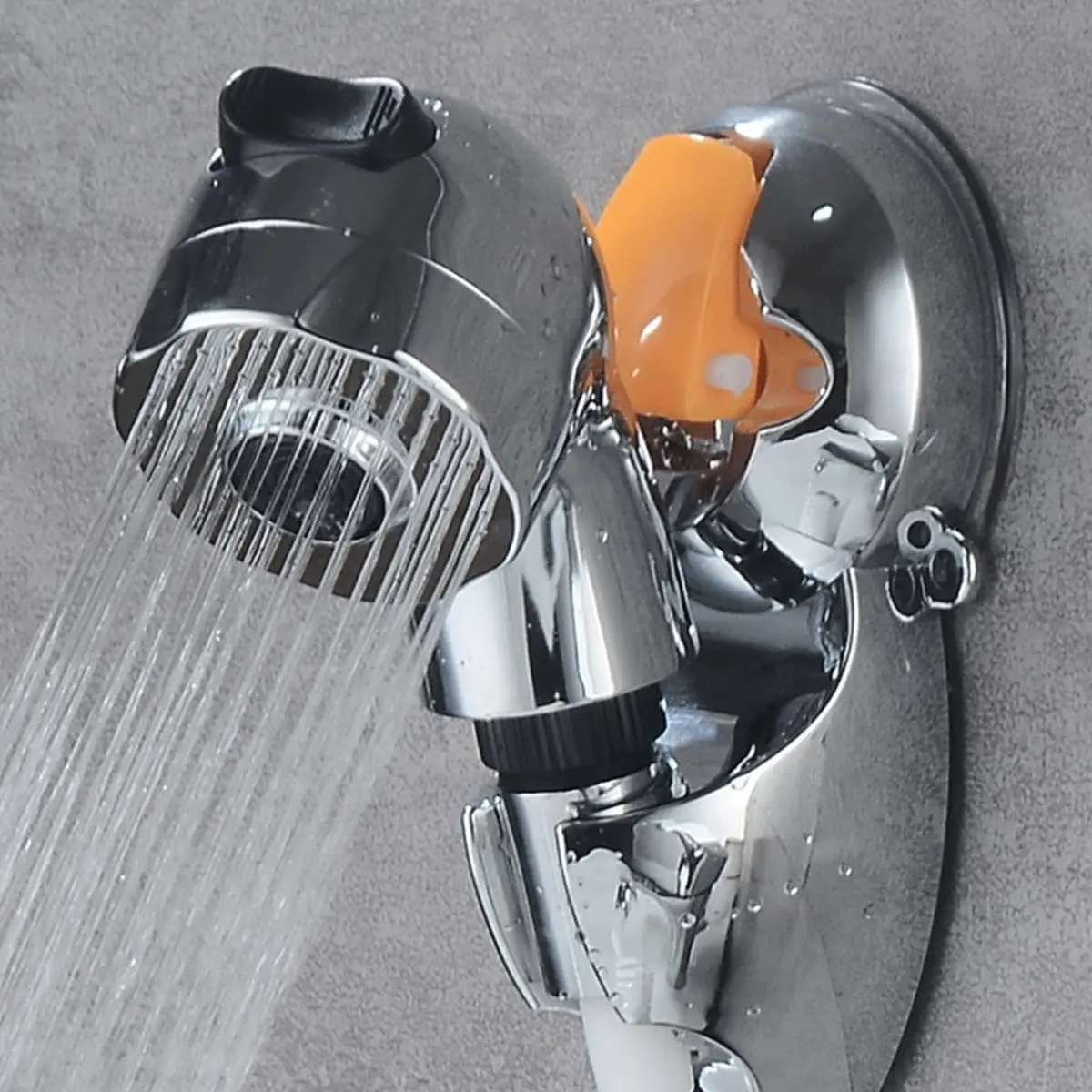 Qusmeiyici Showerhead Handheld Sprayer Adjustable Stainless Steel | Easy to Install & Corrosion Resistant - view 4