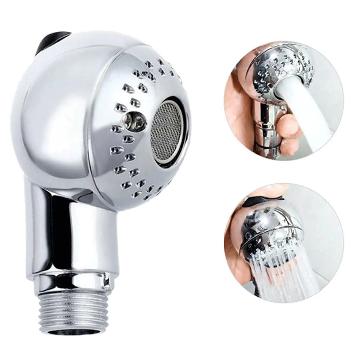 Qusmeiyici Showerhead for Salon & Spa Chairs | Adjustable Stainless Steel Spray Head with G1/2 Interface - main product image