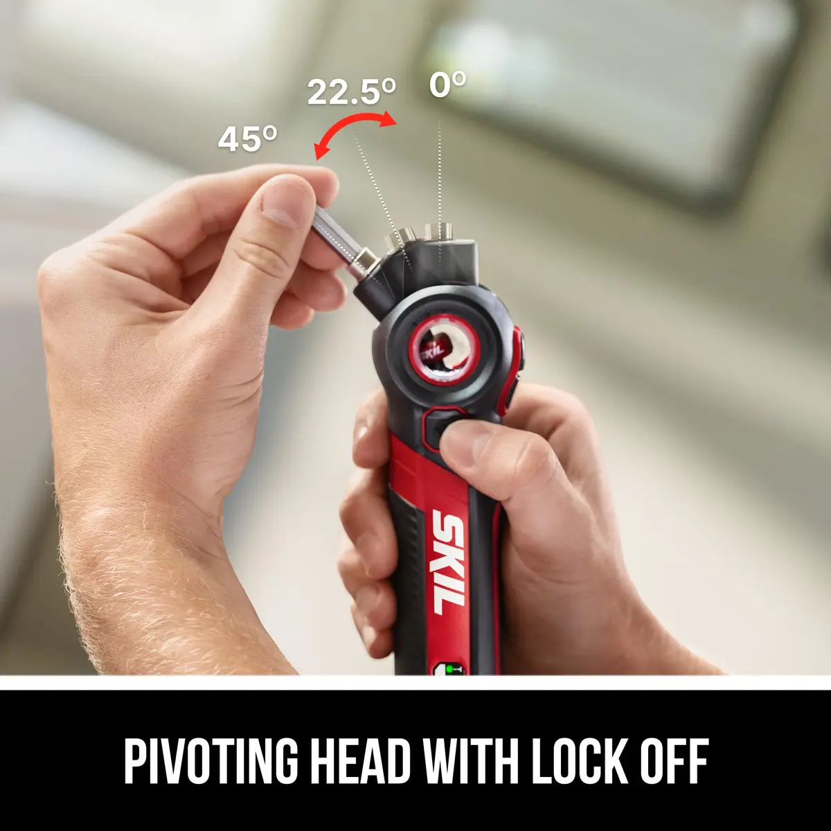 Skil Twist 2.0 Rechargeable 4V Screwdriver | Pivoting Head & USB-C Charging - view 2