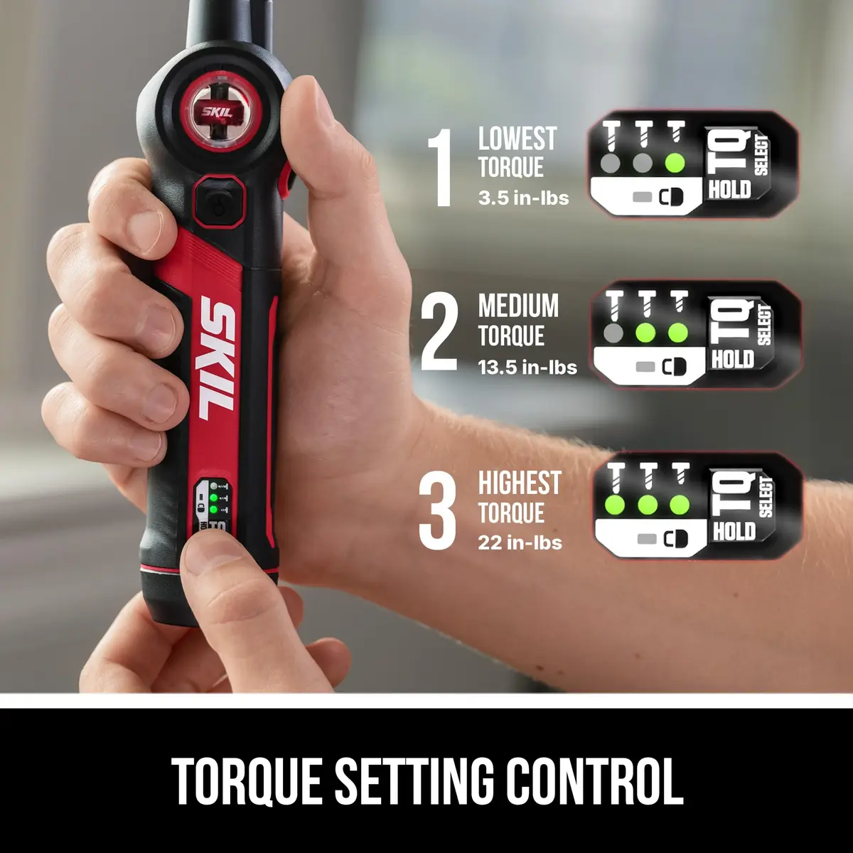 Skil Twist 2.0 Rechargeable 4V Screwdriver | Pivoting Head & USB-C Charging - view 3