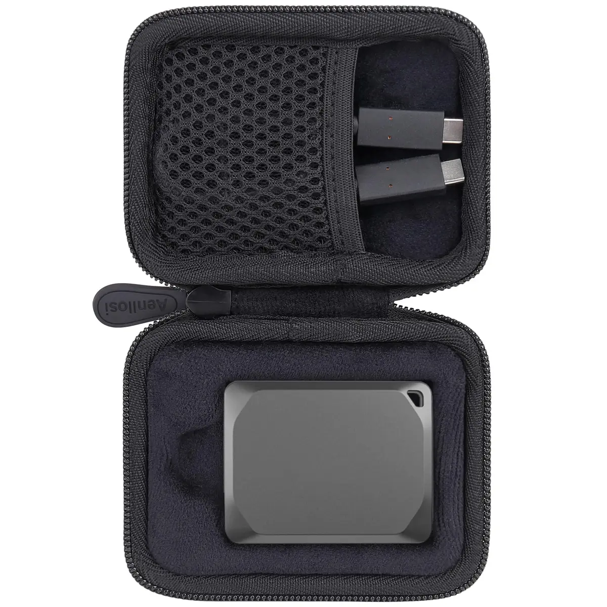 Aenllosi Hard Case for Crucial X9 X9 Pro X10 X10 Pro 1TB/2TB | Shock & Waterproof Protection (70-120 chars) - main product image