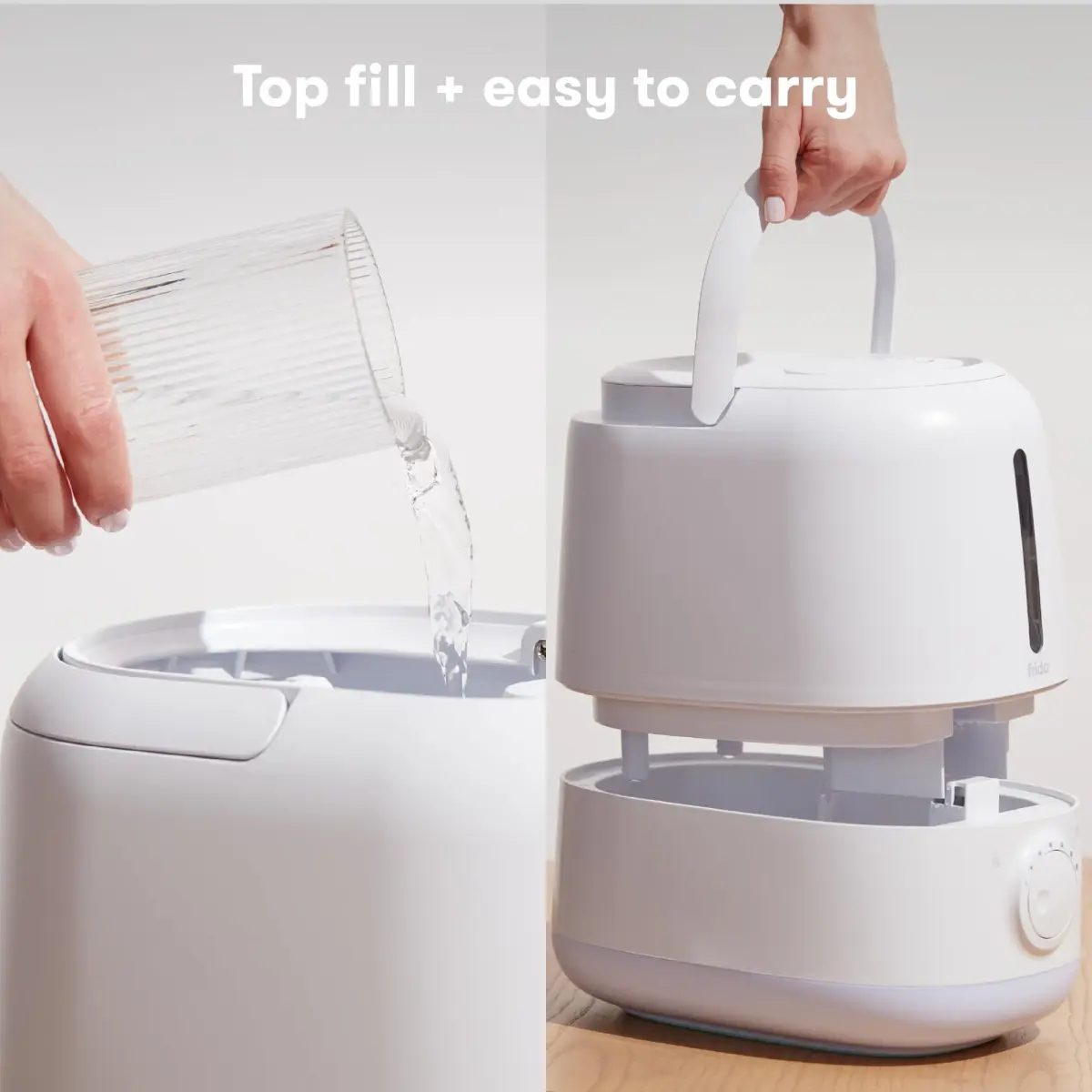 Frida Baby 3-in-1 XL Top Fill Cool Mist Humidifier with Diffuser & Nightlight 6L (1.6 Gallon) | Quiet Operation for Large Rooms - view 4