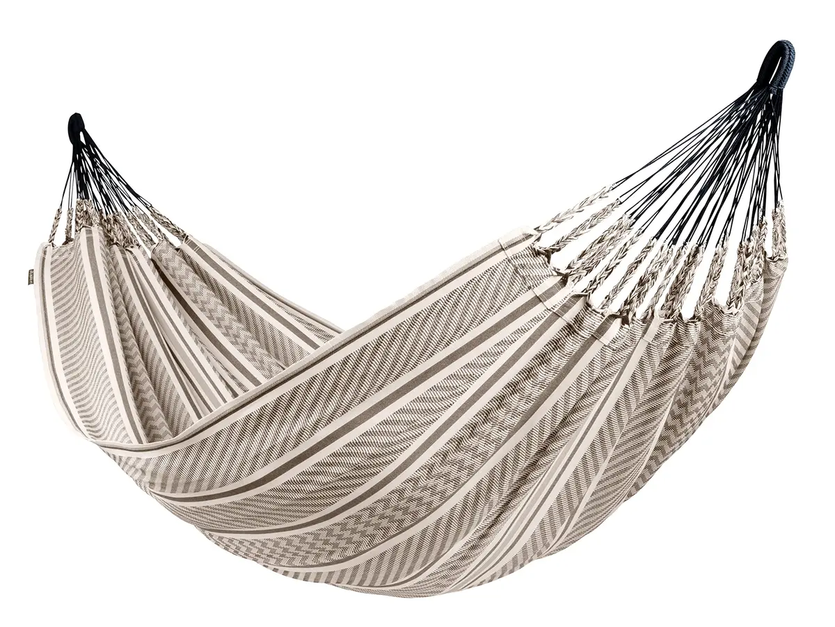 LA SIESTA Flora Classic Cotton Hammock & TreeMount | Large Double Indoor Outdoor - view 2