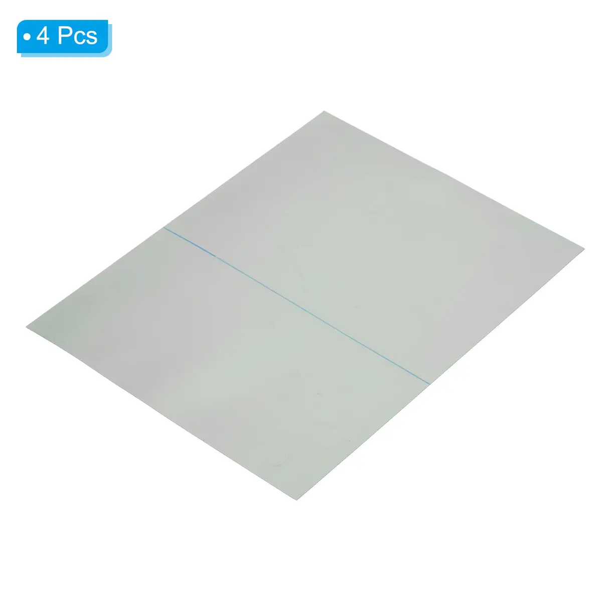 PATIKIL 4 Pack Polarized Film Sheets 21.7x16.5cm (8.5x6.5 inch) | Adhesive Linear Polarizing Filter for LCD Displays - view 3