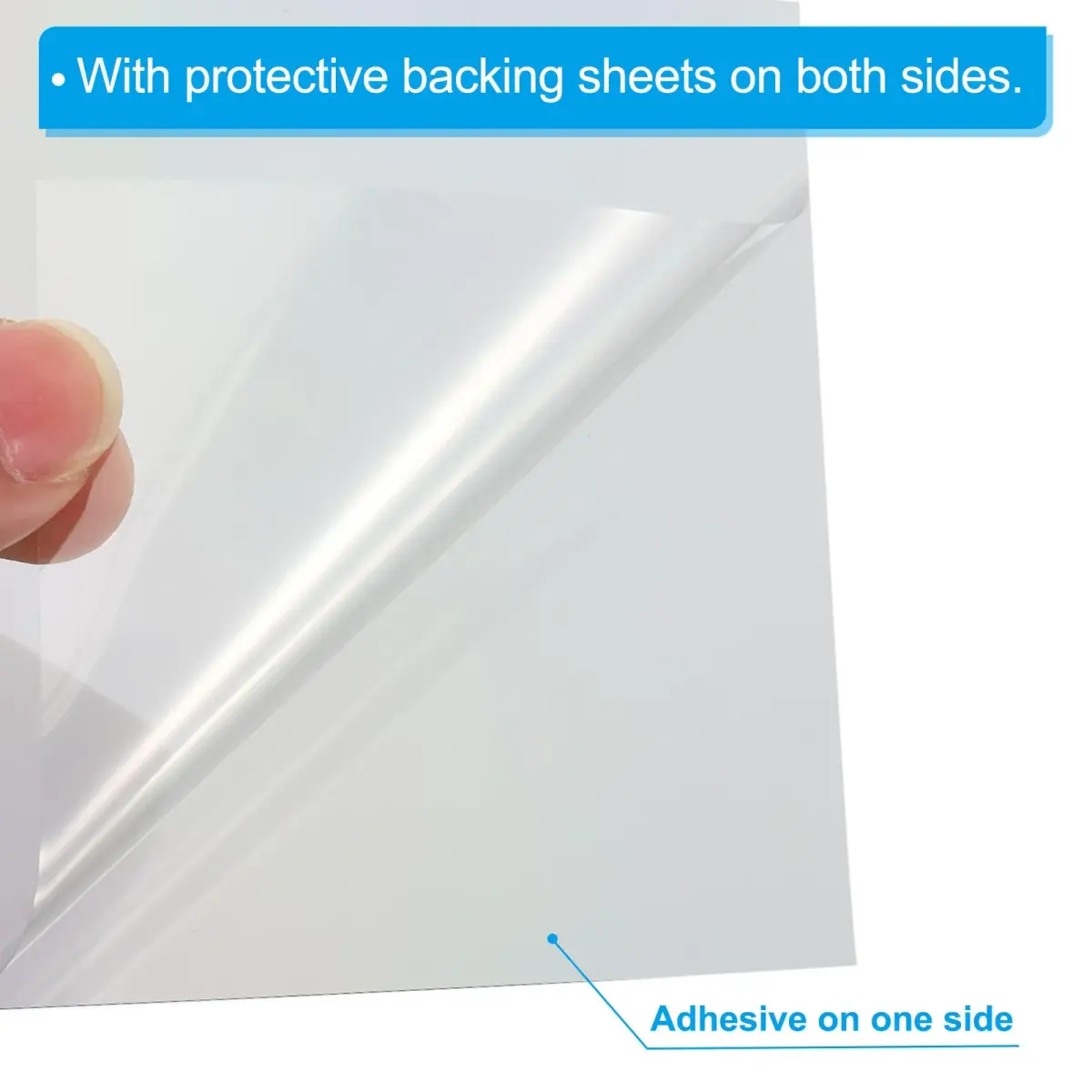 PATIKIL Polarized Film Sheets 20x15.2cm (7.9x6 Inch) | 2-Pack Linear Polarizing Filter for LCD Displays - view 5