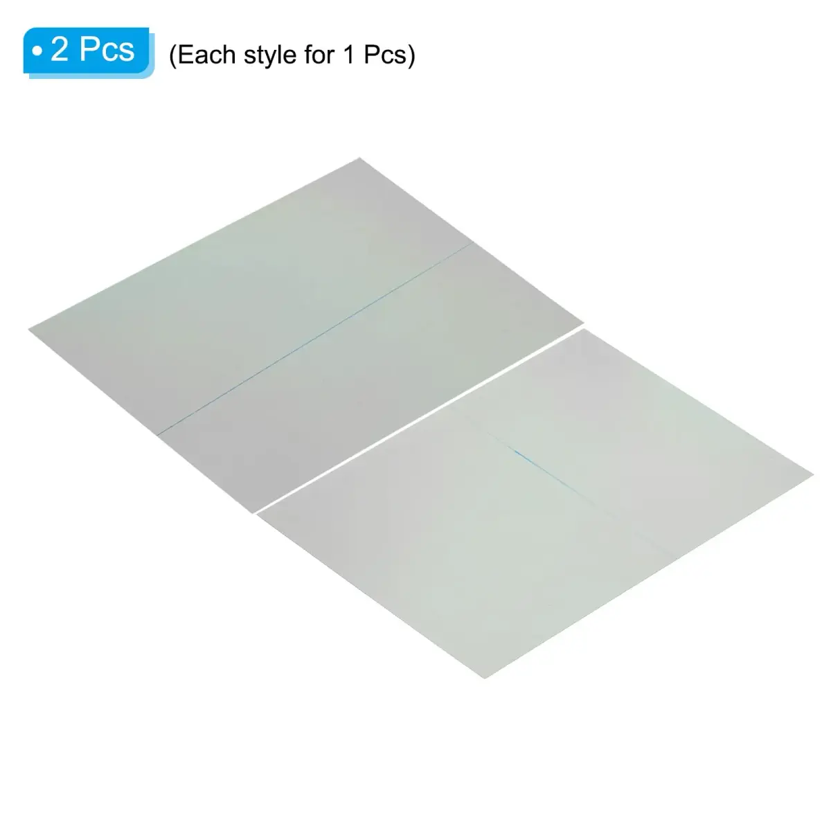 PATIKIL Polarized Film Sheets 20x15.2cm (7.9x6 Inch) | 2-Pack Linear Polarizing Filter for LCD Displays - view 3
