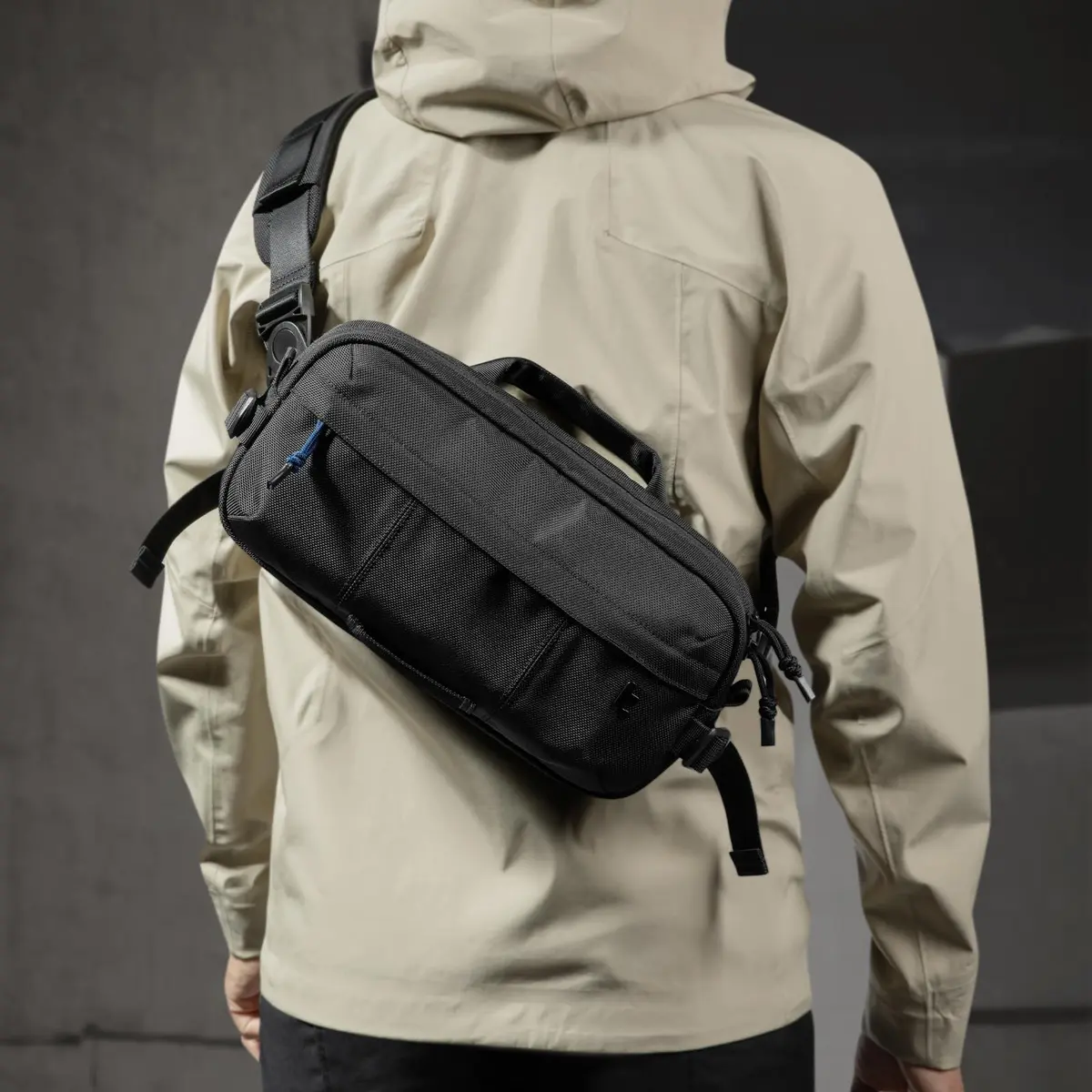 tomtoc Sling Bag Crossbody for Nintendo Switch 2/ROG Ally X | Heavy-Duty 1680D Nylon - view 2