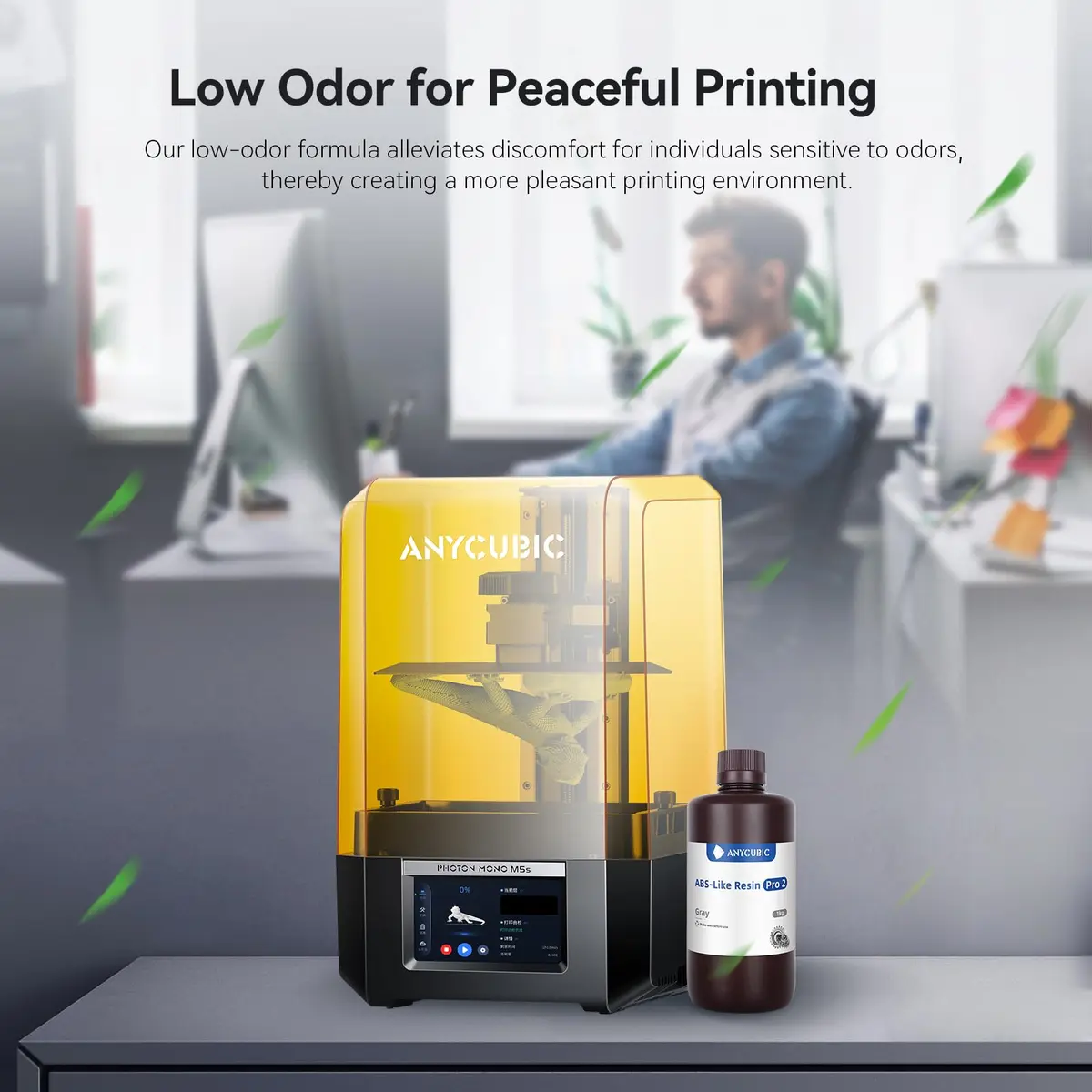 ANYCUBIC ABS-Like Resin Pro 2 1kg | High Strength, Low Odor, 8K Precision for LCD 3D Printers - view 5