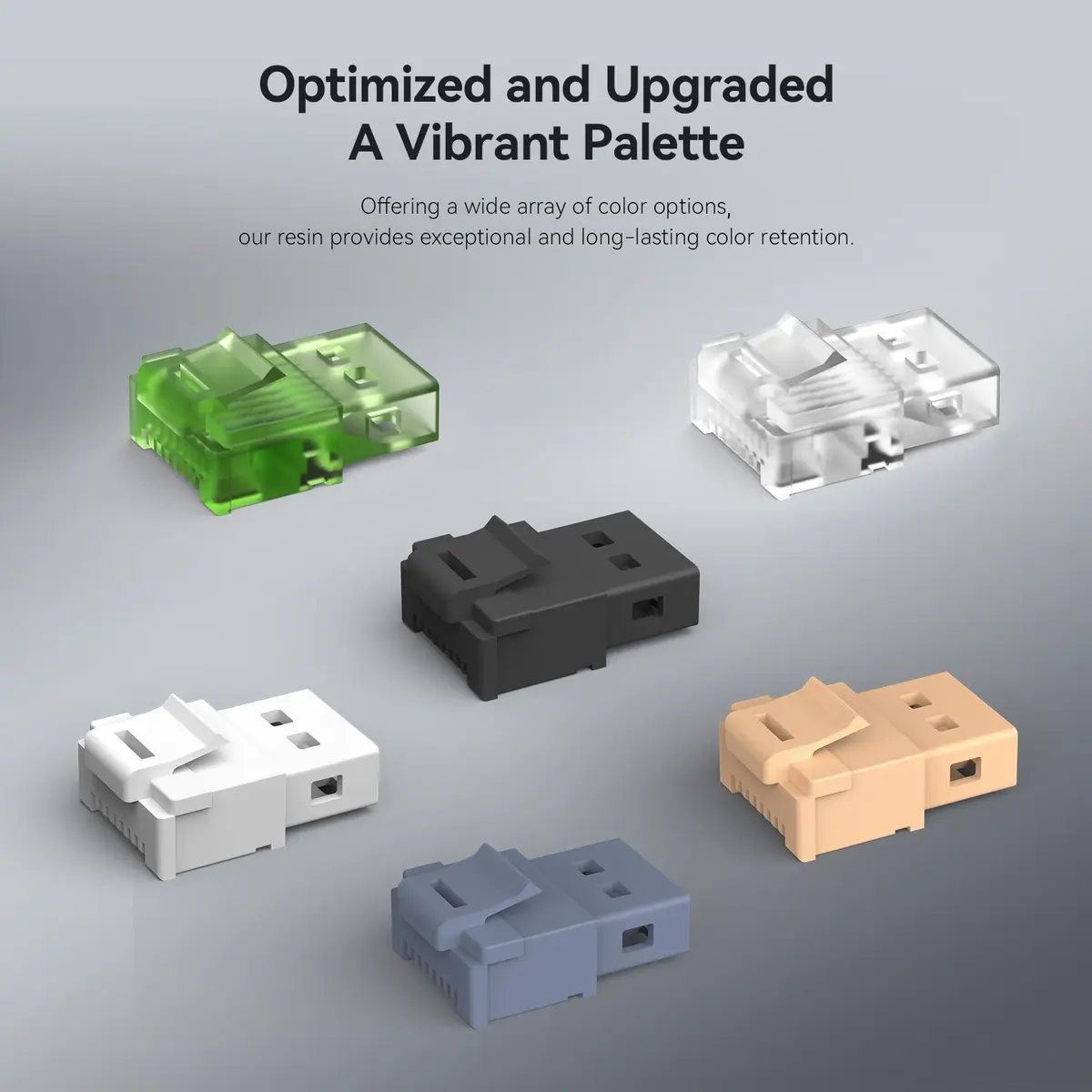 ANYCUBIC ABS-Like Resin Pro 2 1kg | High Strength, Low Odor, 8K Precision for LCD 3D Printers - view 7
