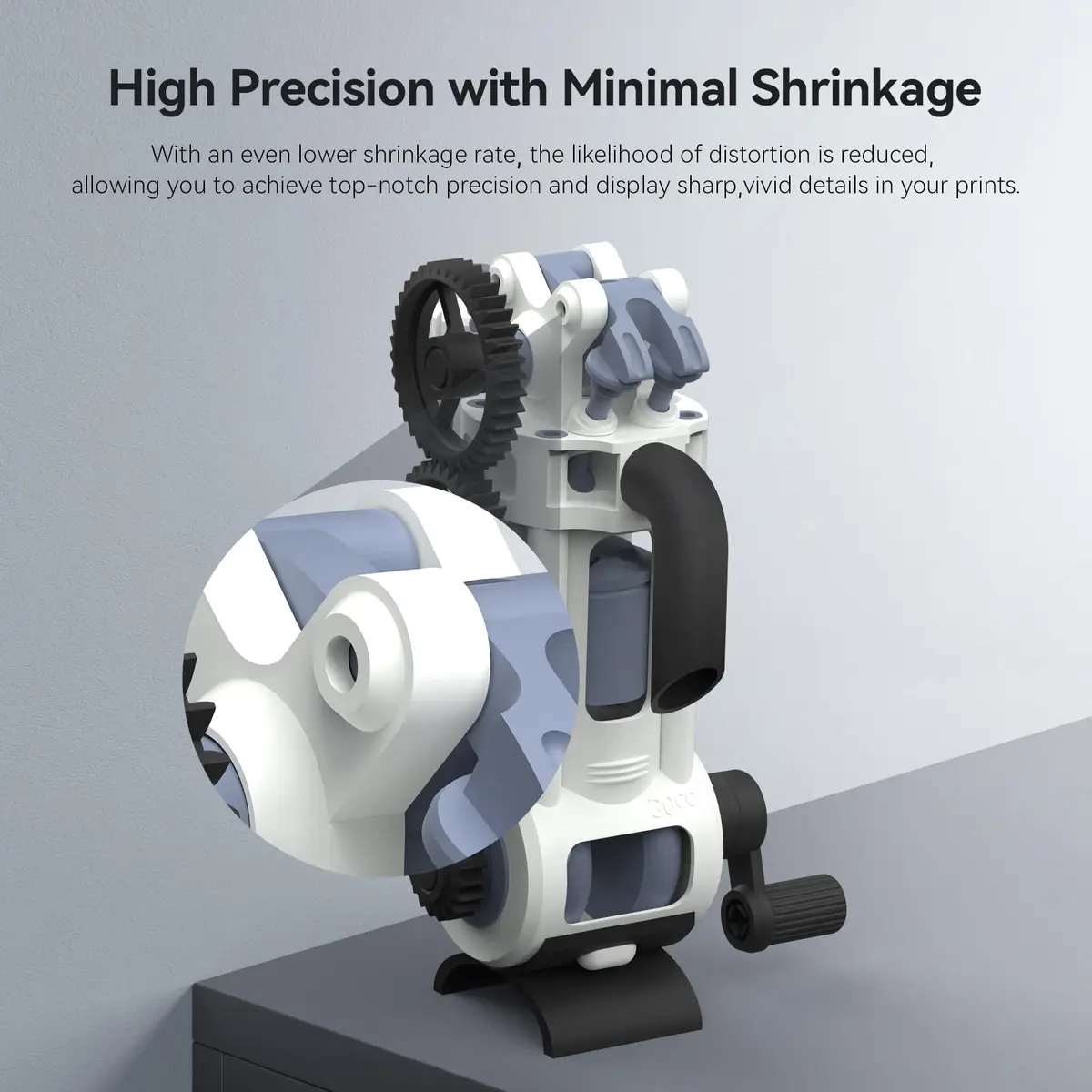 ANYCUBIC ABS-Like Resin Pro 2 1kg | High Strength, Low Odor, 8K Precision for LCD 3D Printers - view 4