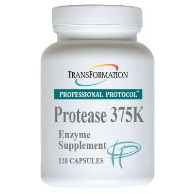 TRANSFORMATION Protease 375K Enzyme Blend Supplement 120 Capsules | High-Potency Protein & Gut Support - view 2