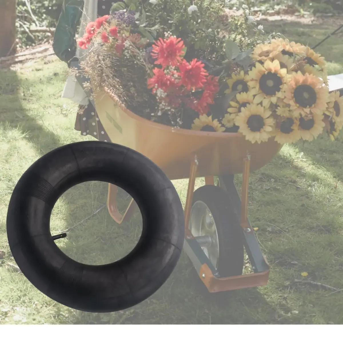 Swagnaz 4.80/4.00-8 Inner Tube | 15.5 inch OD, 30 PSI Max Inflation - view 8