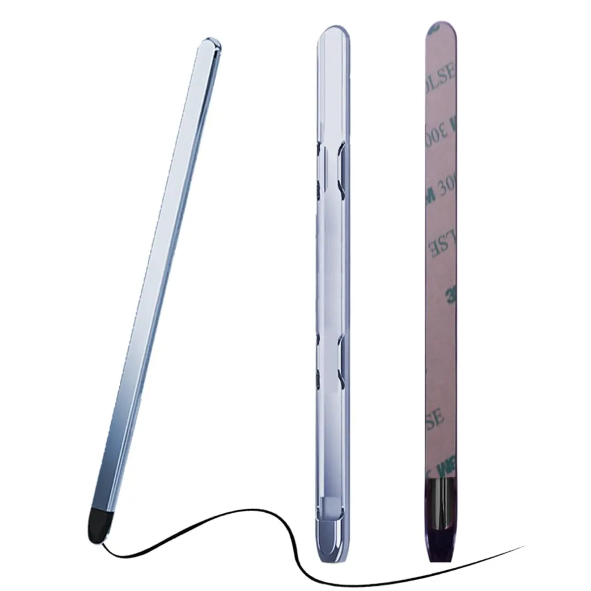 YQODSZ Stylus Pen & S Pen Holder for Samsung Galaxy Z Fold 7/6 / 5 | Slim Silicone Tip, Adhesive Slot, Blue - main product image