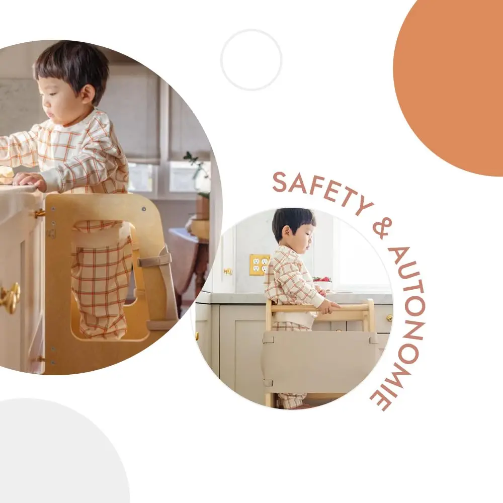 OLYMPÉ STORE Toddler Tower Safety Net Fits 13-16 in Openings | Child Fall Protection - view 8