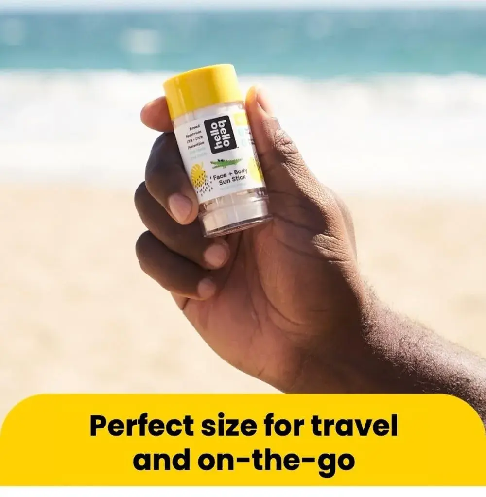 Hello Bello Mineral SPF 50 Face & Body Sunscreen Stick 28g (1oz) | Broad Spectrum UVA/UVB Protection - view 7