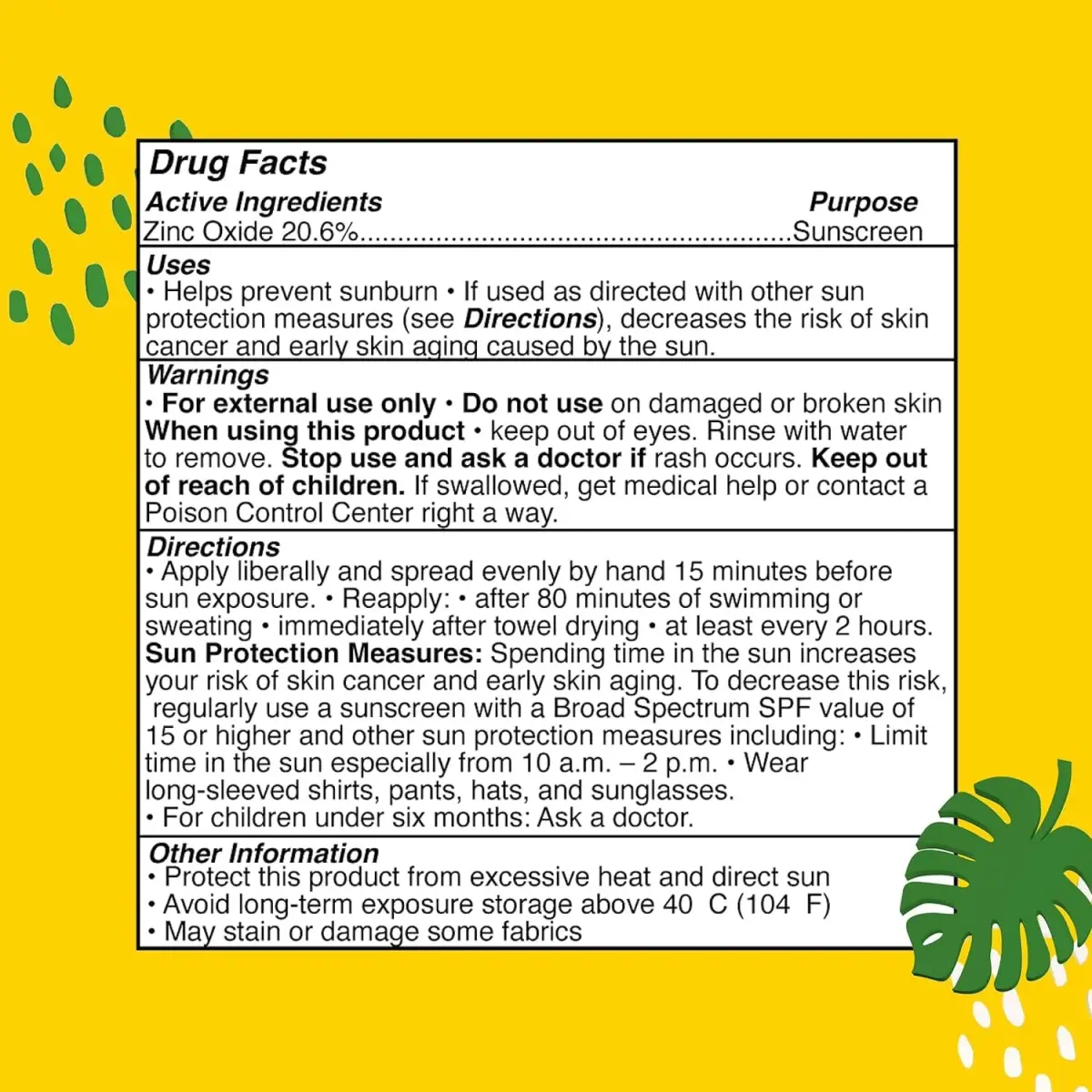 Hello Bello Mineral SPF 50 Face & Body Sunscreen Stick 28g (1oz) | Broad Spectrum UVA/UVB Protection - view 3