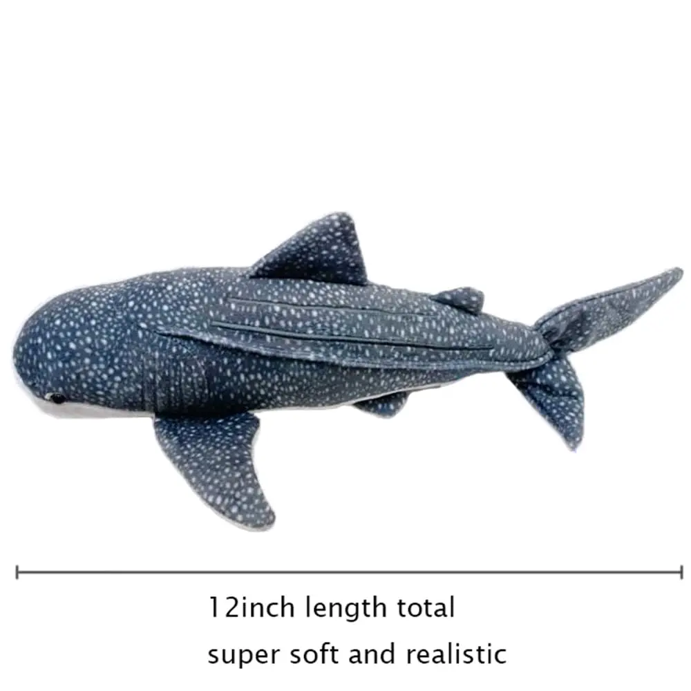 JIANEEXSQ Whale Shark Plush Toy 12in | Realistic Ocean Sea Creature for Kids - view 4