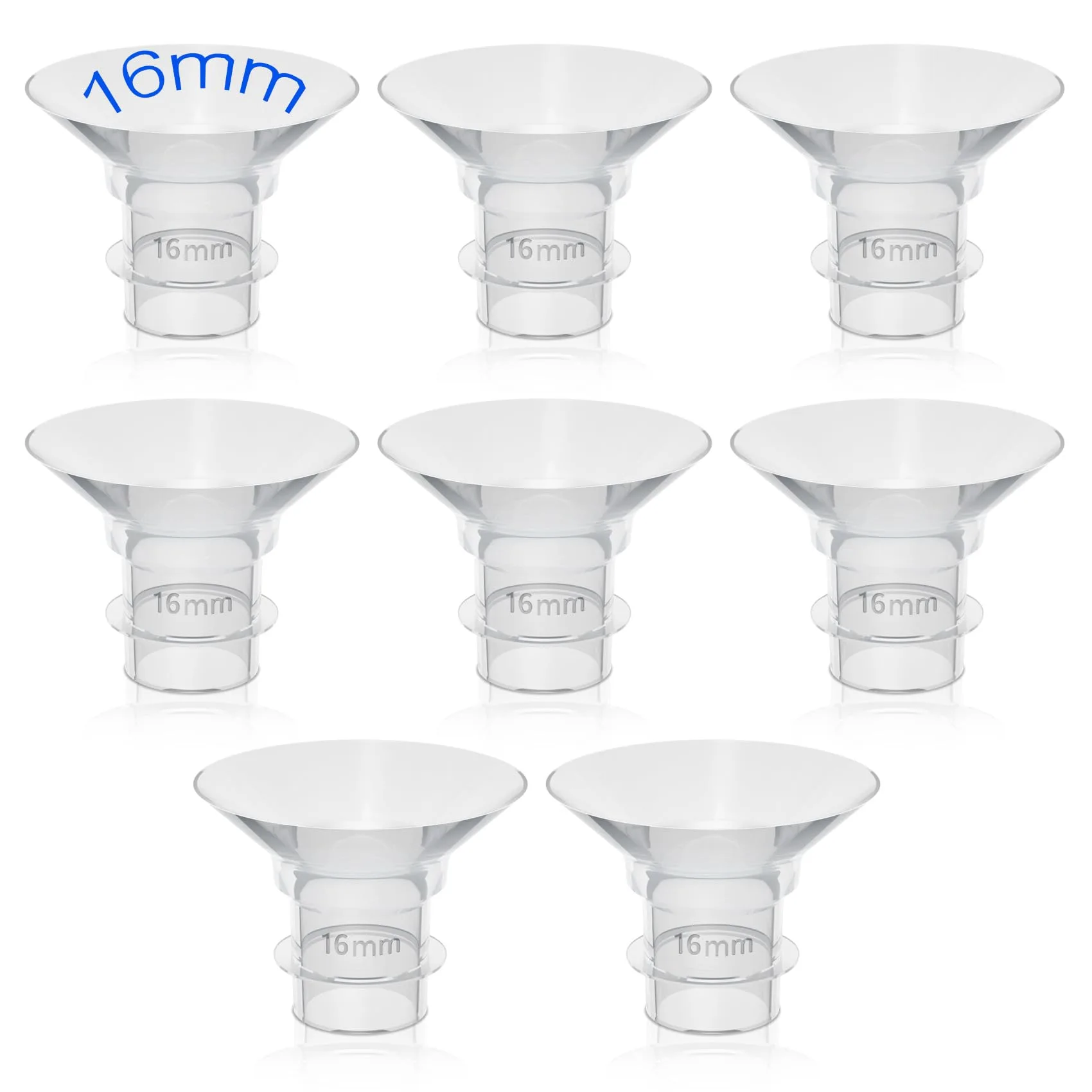 LOZAEVE 16mm Flange Inserts for Wearable Breast Pumps, Pack of 1 (16mm) - main product image