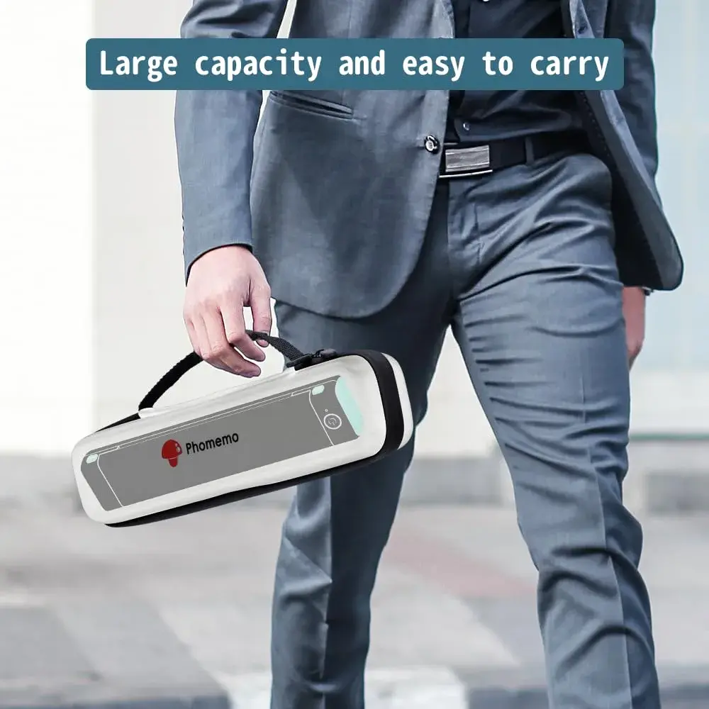 Phomemo M08F Printer White Bag | Portable Thermal Printer Case for Travel - view 7