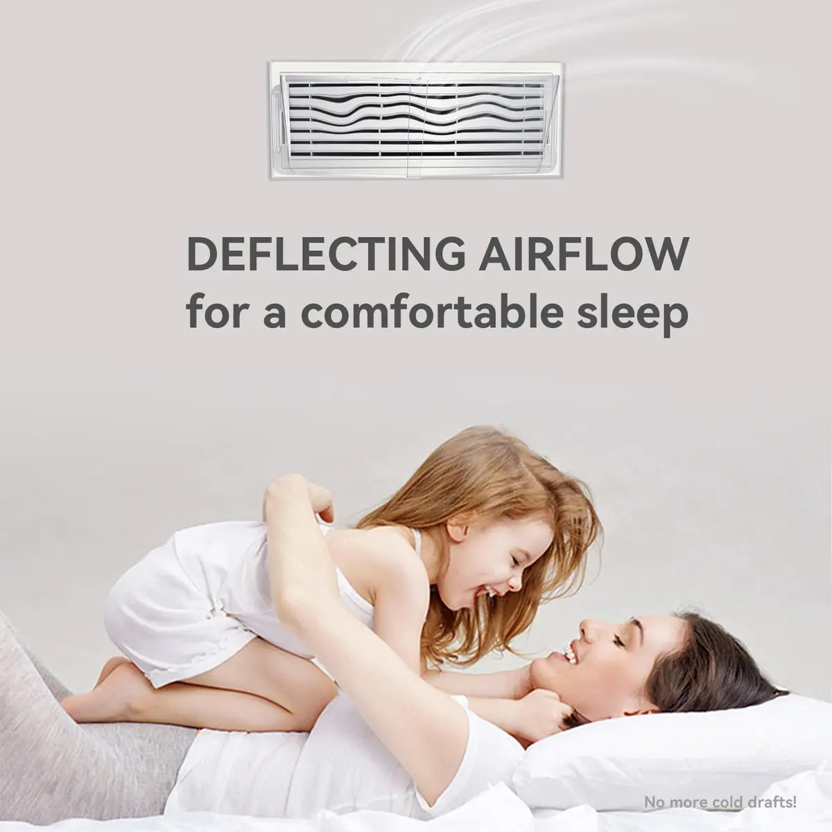YZXTECNIP Adjustable Air Vent Deflector 9” to 14” | Magnetic Heat & Wind Blocker for HVAC - view 6
