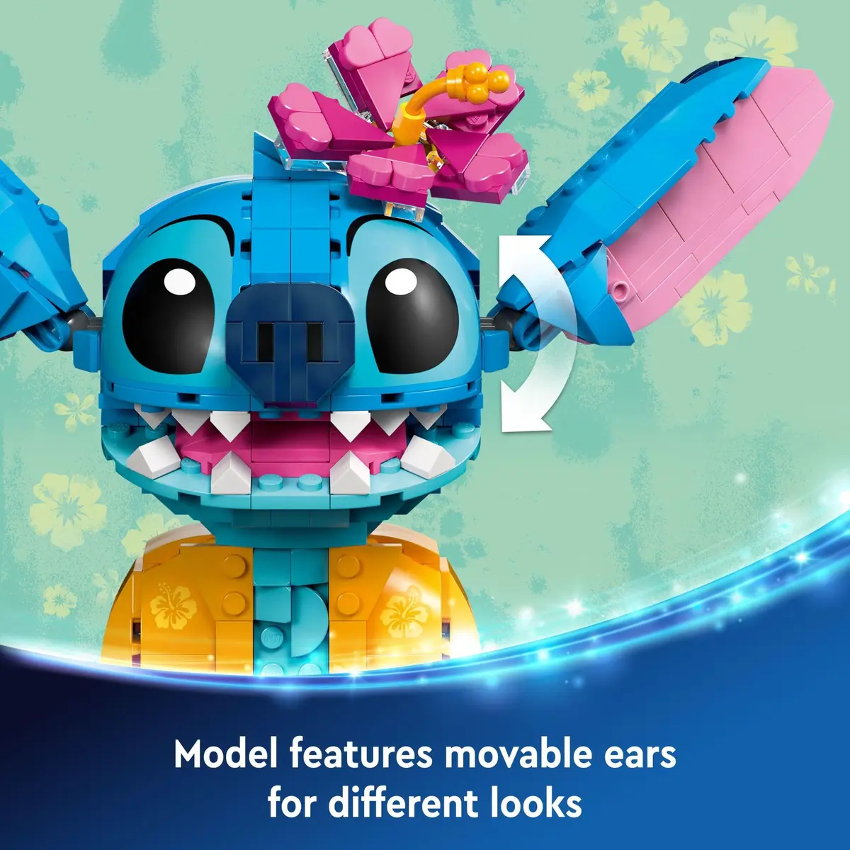 LEGO Disney Stitch Toy Building Kit 730 Pieces | ASTM-Tested Educational Toy for Kids Ages 9+ - view 3