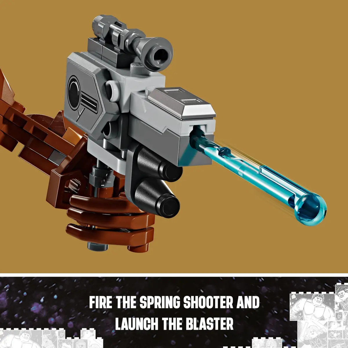 LEGO Marvel Rocket & Baby Groot Minifigure | Buildable Guardians of the Galaxy Toy for Kids 10+ - view 4