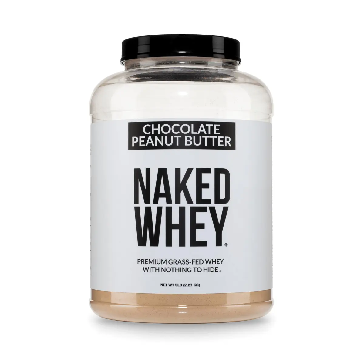 NAKED Whey Chocolate Peanut Butter Grass Fed Protein Powder 2.27 kg (5 lb) | Aid Muscle Growth and Recovery - main product image