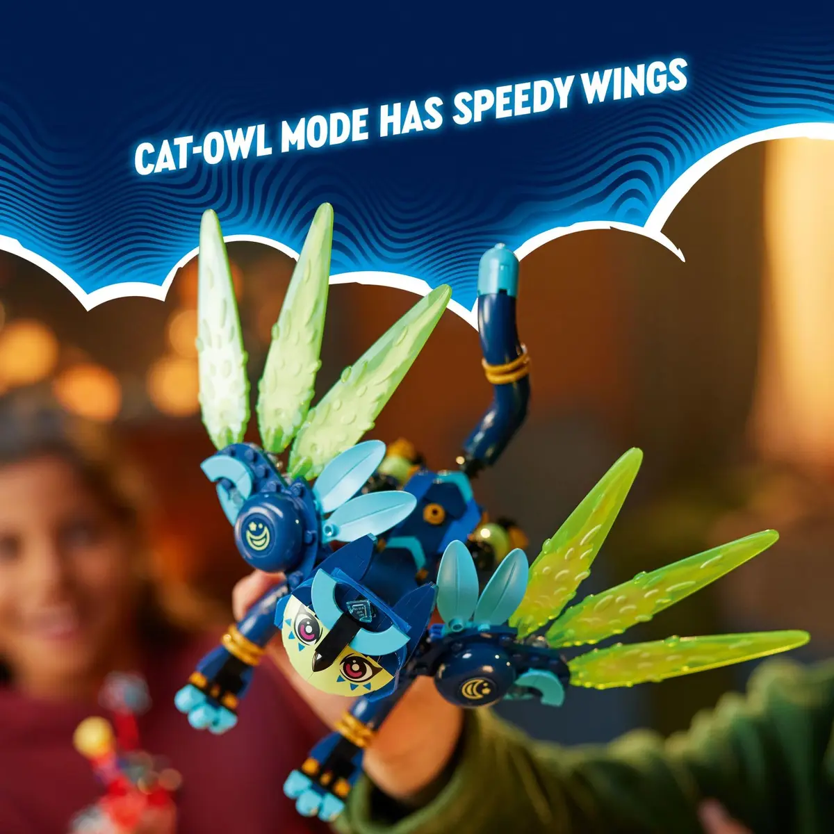 LEGO DREAMZzz Zoey and Zian The Cat-Owl Building Set 437 Pieces | STEM Learning Toy for Ages 9+ - view 4