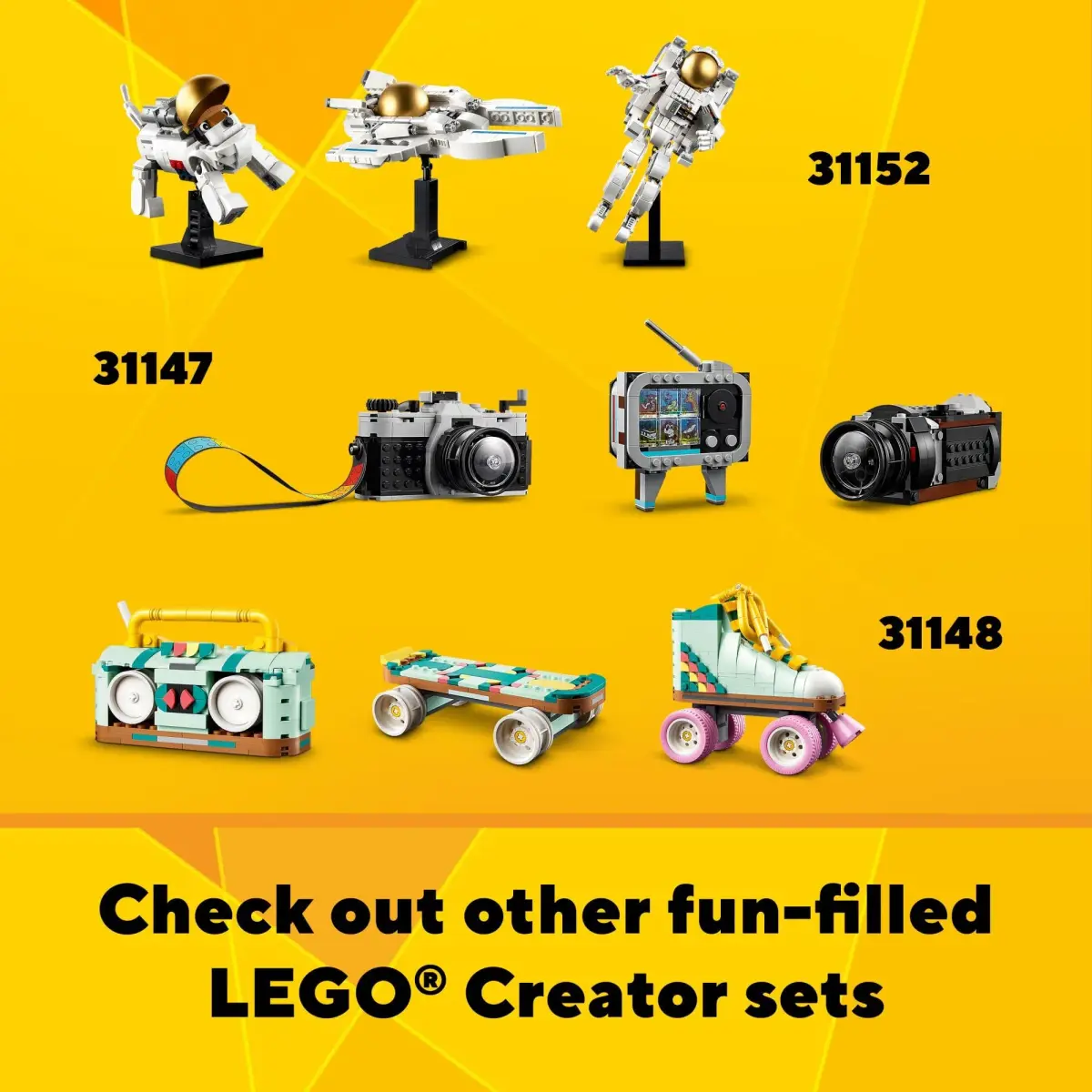 LEGO Creator 3 in 1 Flowers in Watering Can Building Toy 420 Pieces | STEM Learning Toy for Kids Ages 8+ - view 6