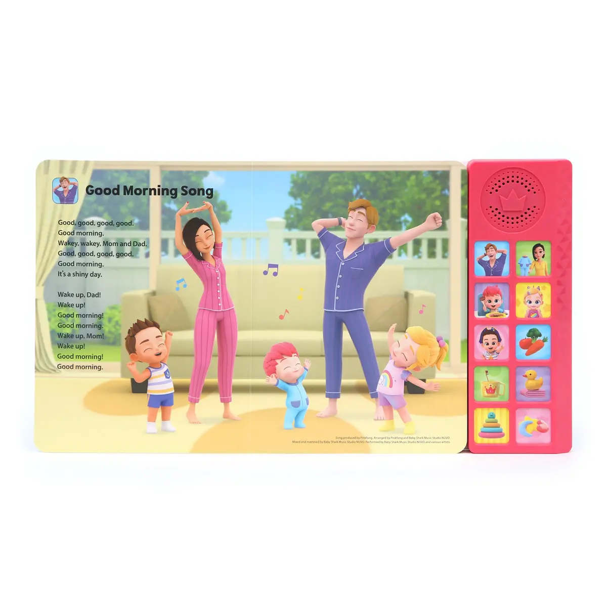 Pinkfong Bebefinn Healthy Habits Songs Musical Sound Book for Toddlers 1–3 | 10 Buttons, 10 Songs - view 7